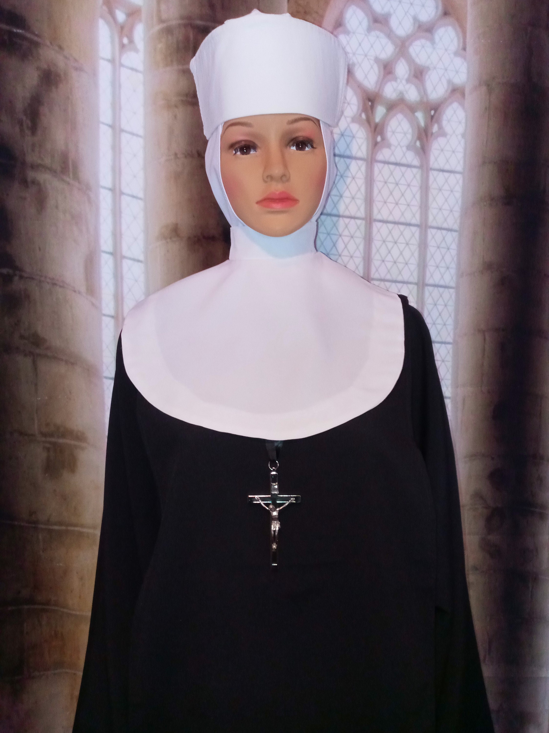 Nun Habit Veil Set veil Set Only Etsy