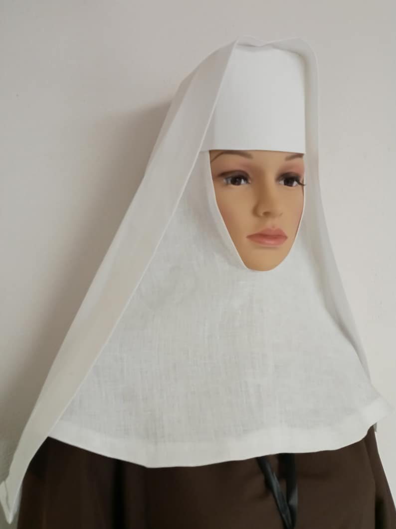 Novice Nun Veil Set Etsy