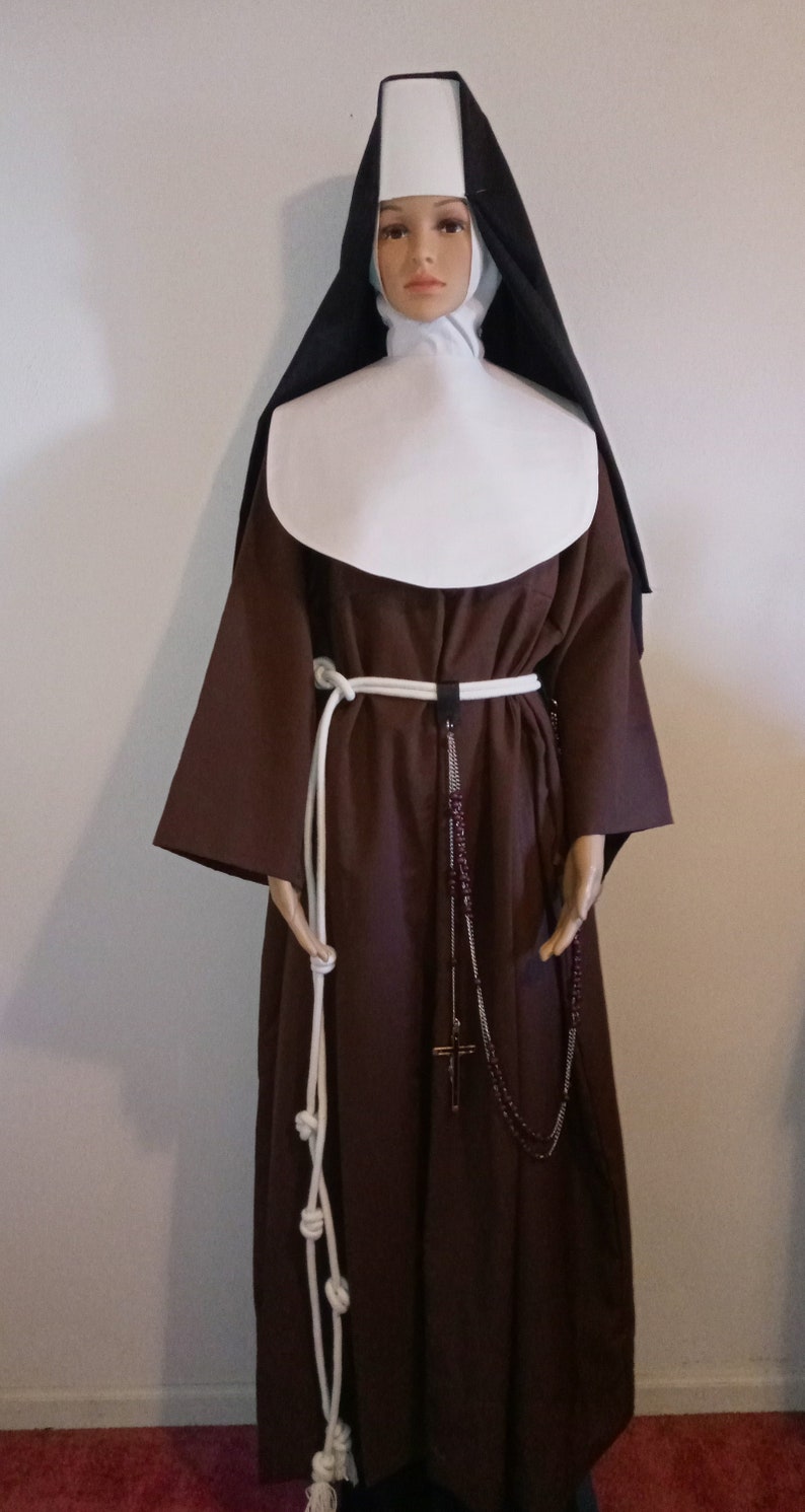 Brown Franciscan Nun Habit Etsy