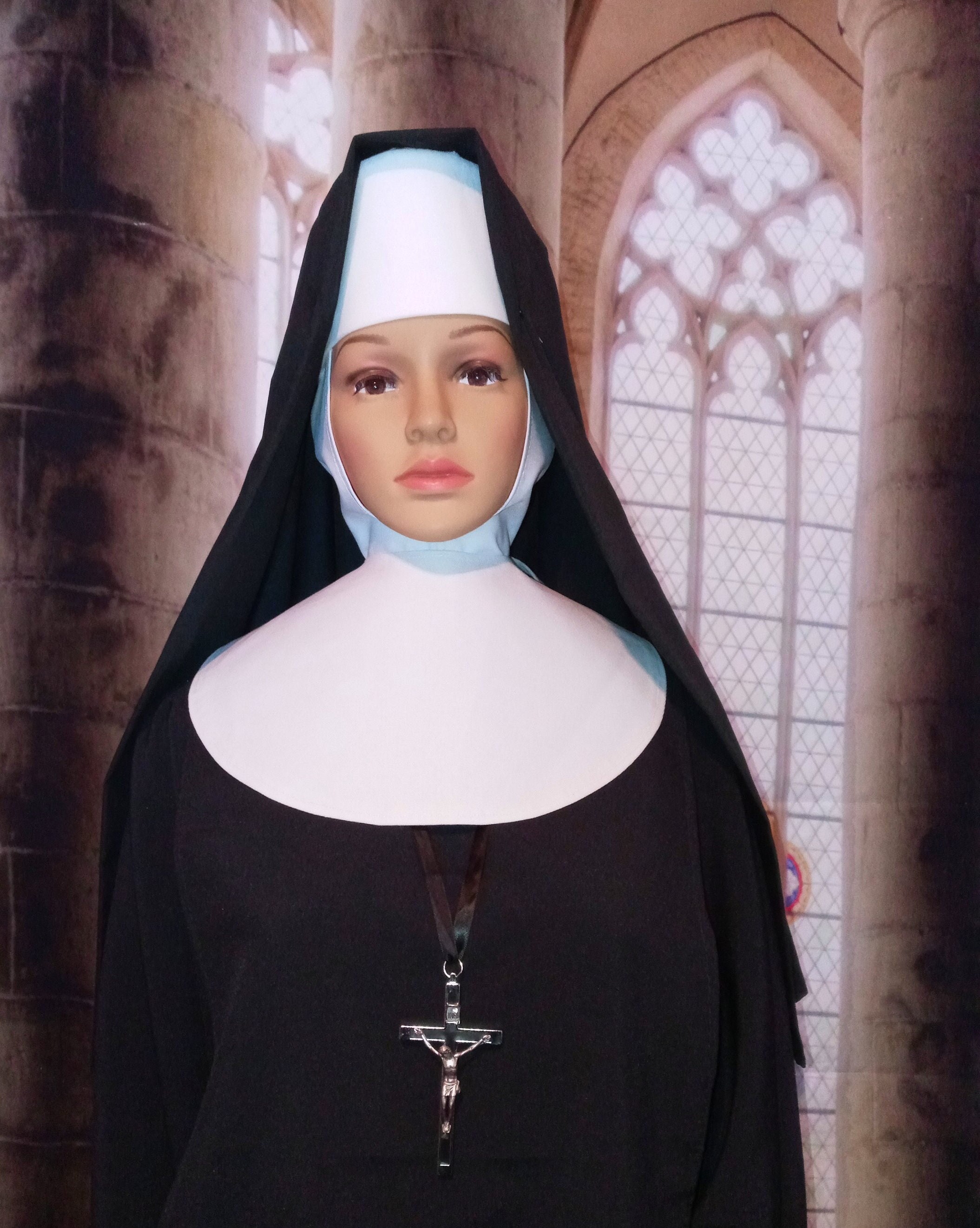 Nun Habit Veil Set veil Set Only Etsy