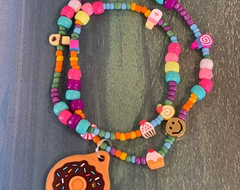 Donut Airtag Necklace for Kids