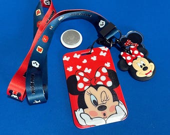 Mini cordón clásico con tarjetero y funda para AirTag