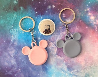 Miki and Mini Keychain for AirTag