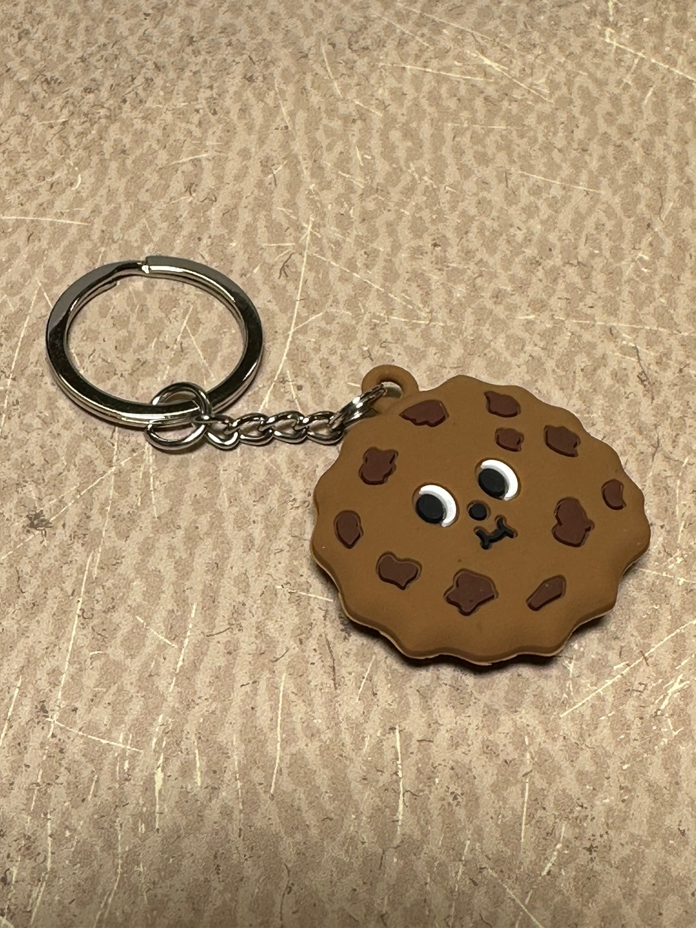 Chip Cookie AirTag Keychain