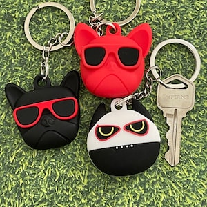 Beware of the Dogs Keychain