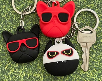 Beware of the Dogs Keychain