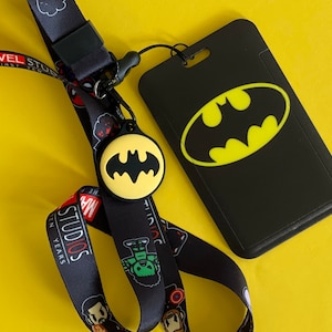 Dark Knight Signal Airtag Lanyard