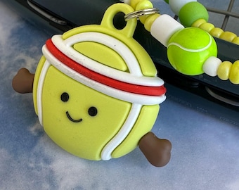 Tennis Ball Necklace for Apple AirTag