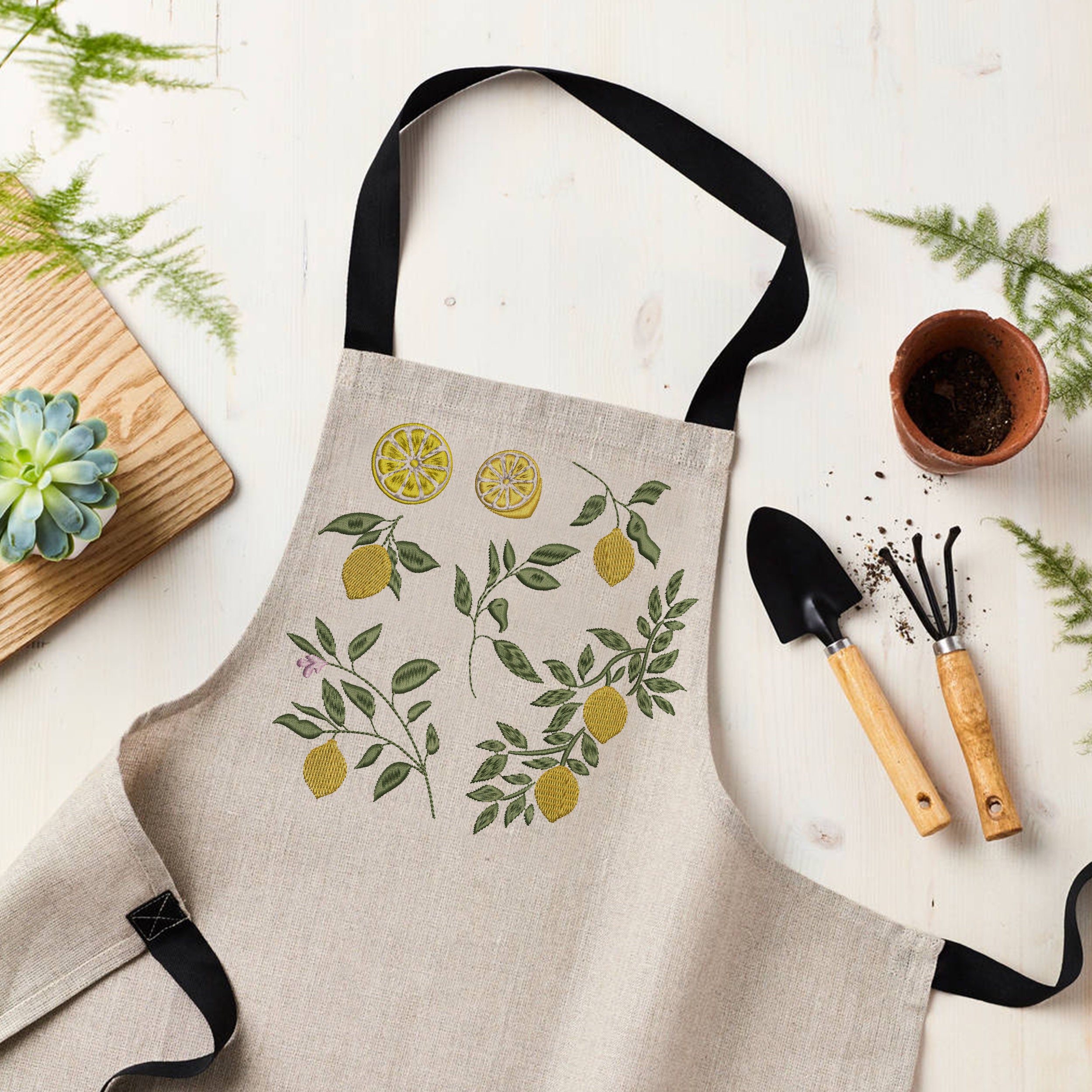 flower embroidery latte stina Lサイズ flower embroidery latte stina Lサイズ - メルカリ