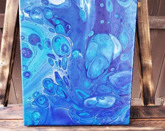 Fluid Pour Painting DIY Art Kit - Pacific Ocean – Chu Chu