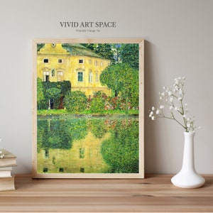 Gemälde | Allee zum Schloss Kammer - Klimt Villa
