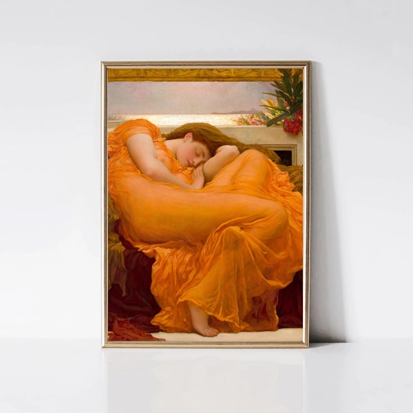 Flaming June Print