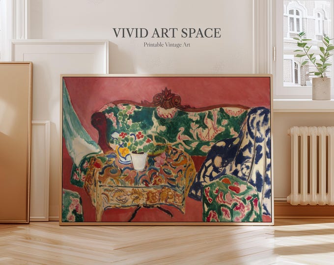 Henri Matisse Painting Print - Seville Still Life | Canvas Print | Giclée Print | Fine Art Print | Large Wall Art Print | Abstract Poster