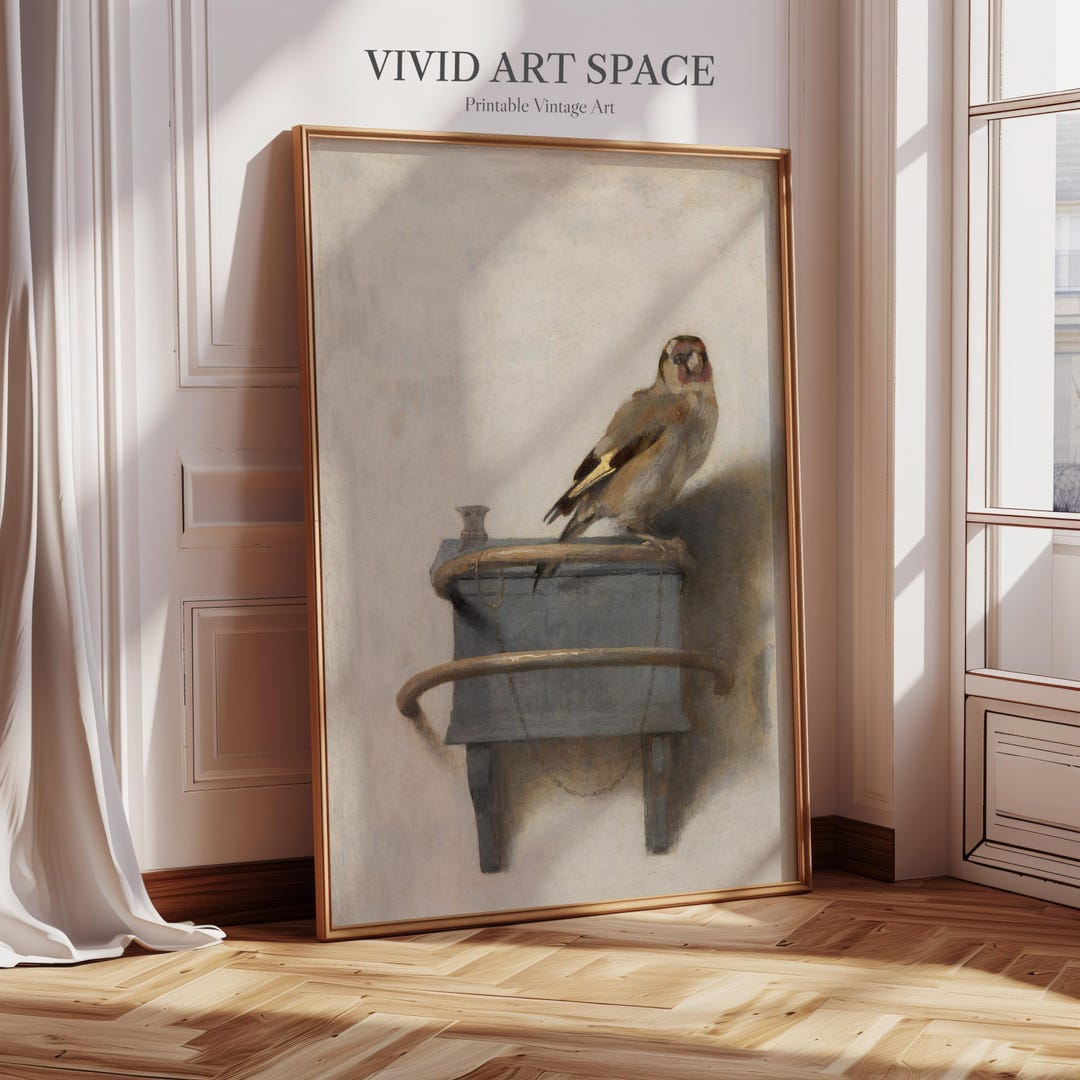 The Goldfinch by Carel Fabritius | Canvas Print | Giclée Print | Fine ...