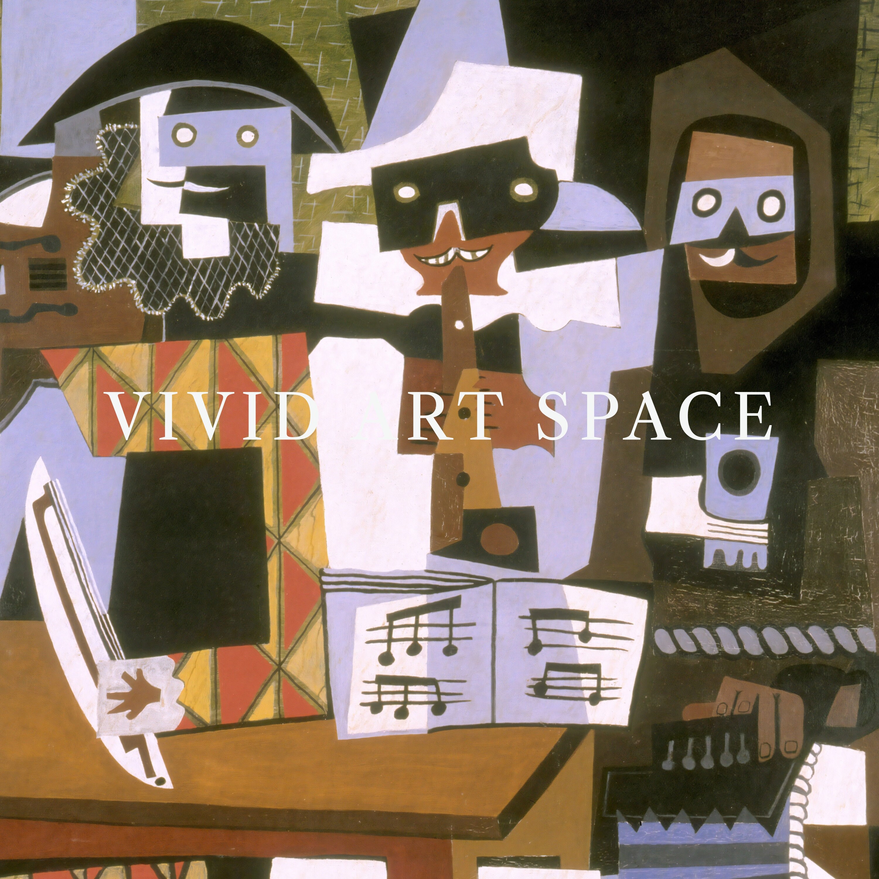 Pablo Picasso, Three Musicians | Modernist Cubism Portrait