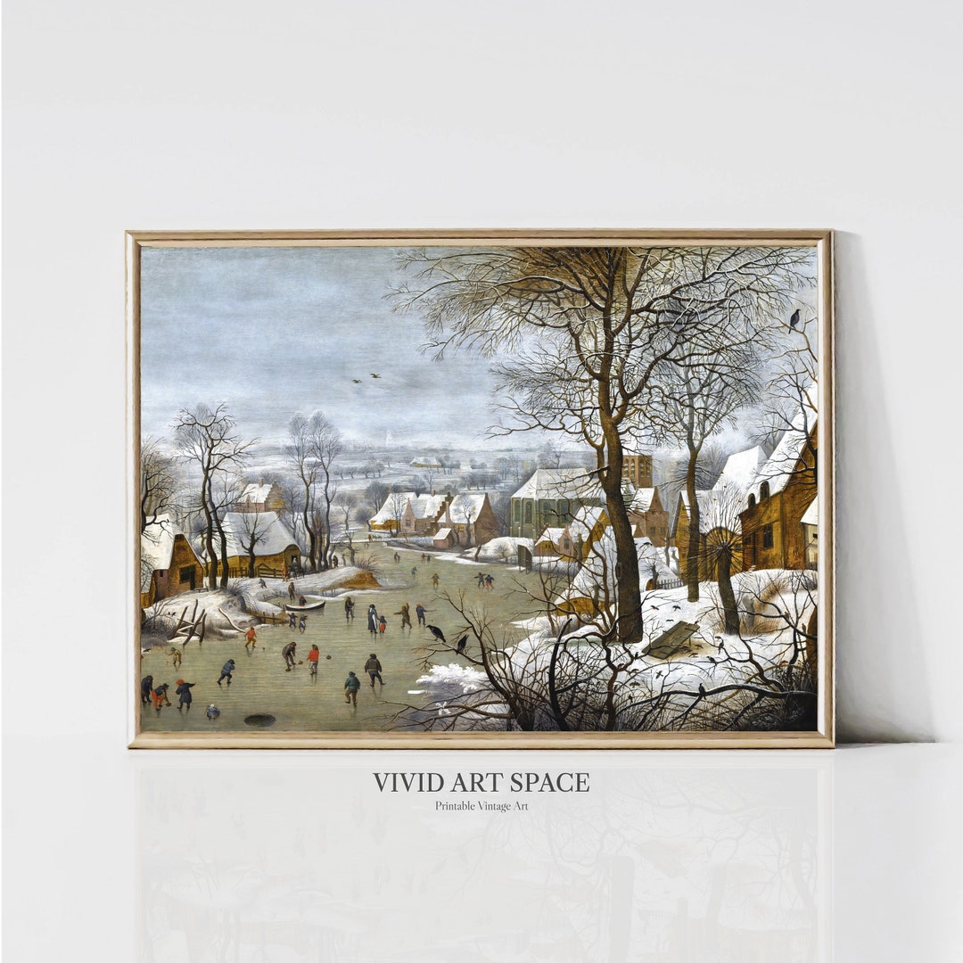 Landscape With Ice Skaters by Pieter Bruegel the Elder | Renaissance ...
