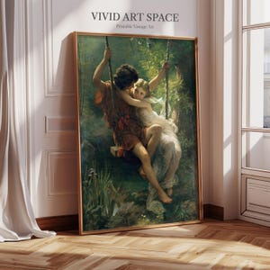 Springtime by Pierre Auguste Cot | Canvas Print | Giclée Print | Fine Art Print | Large Wall Art Print | Academic Art Painting Print