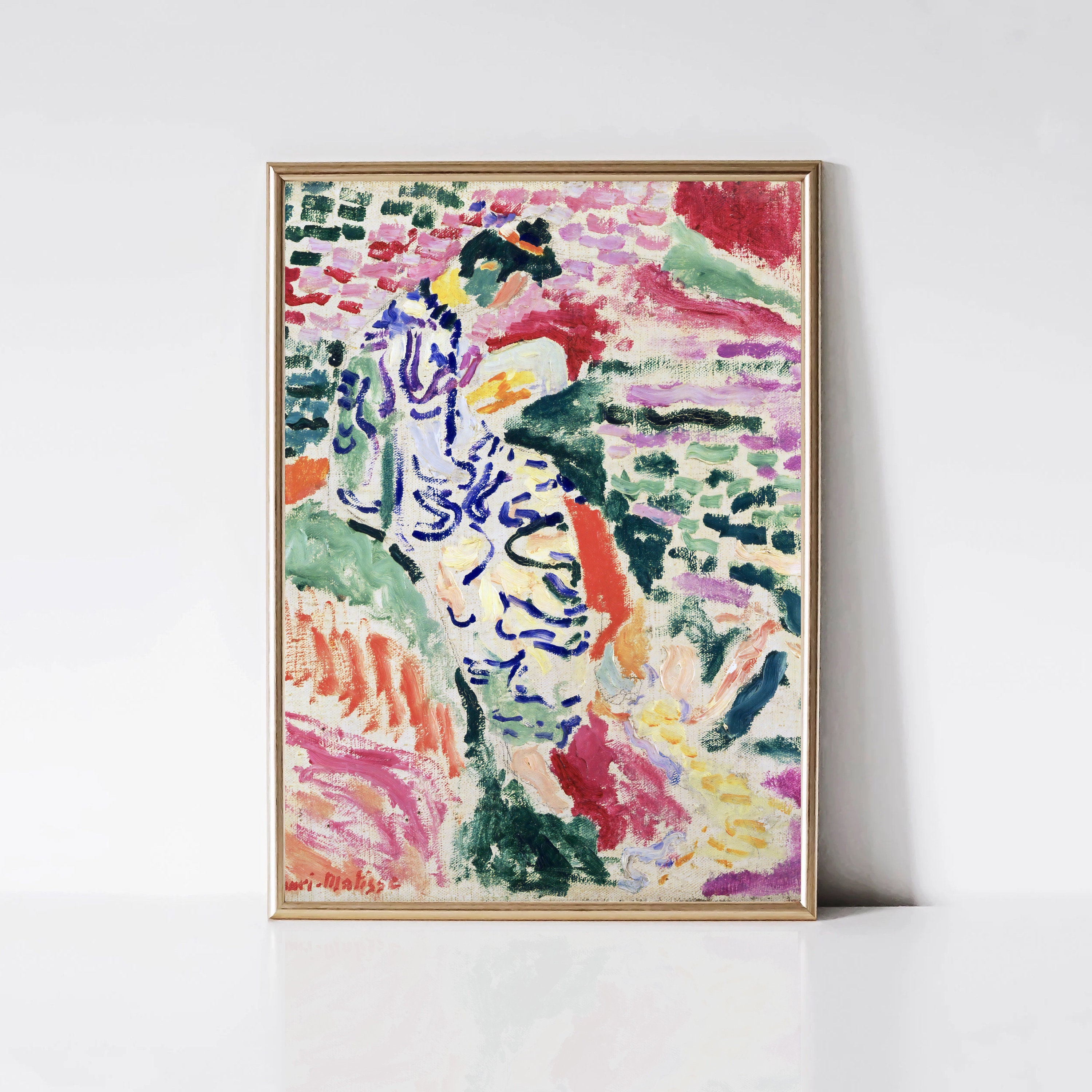 Henri Matisse Japanese Woman by Water | Fauvist Painting