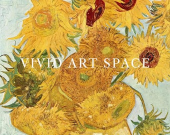 印象派風 ひまわりの絵画 フィンセント・ファン・ゴッホ「ひまわり No.2」｜印象派の花の絵画