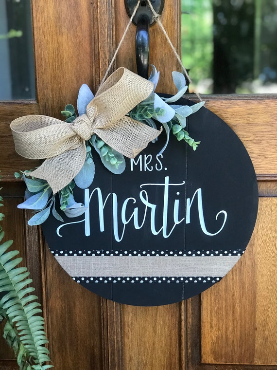 Teacher Classroom Door Hanger Teacher Gift Teacher Etsy