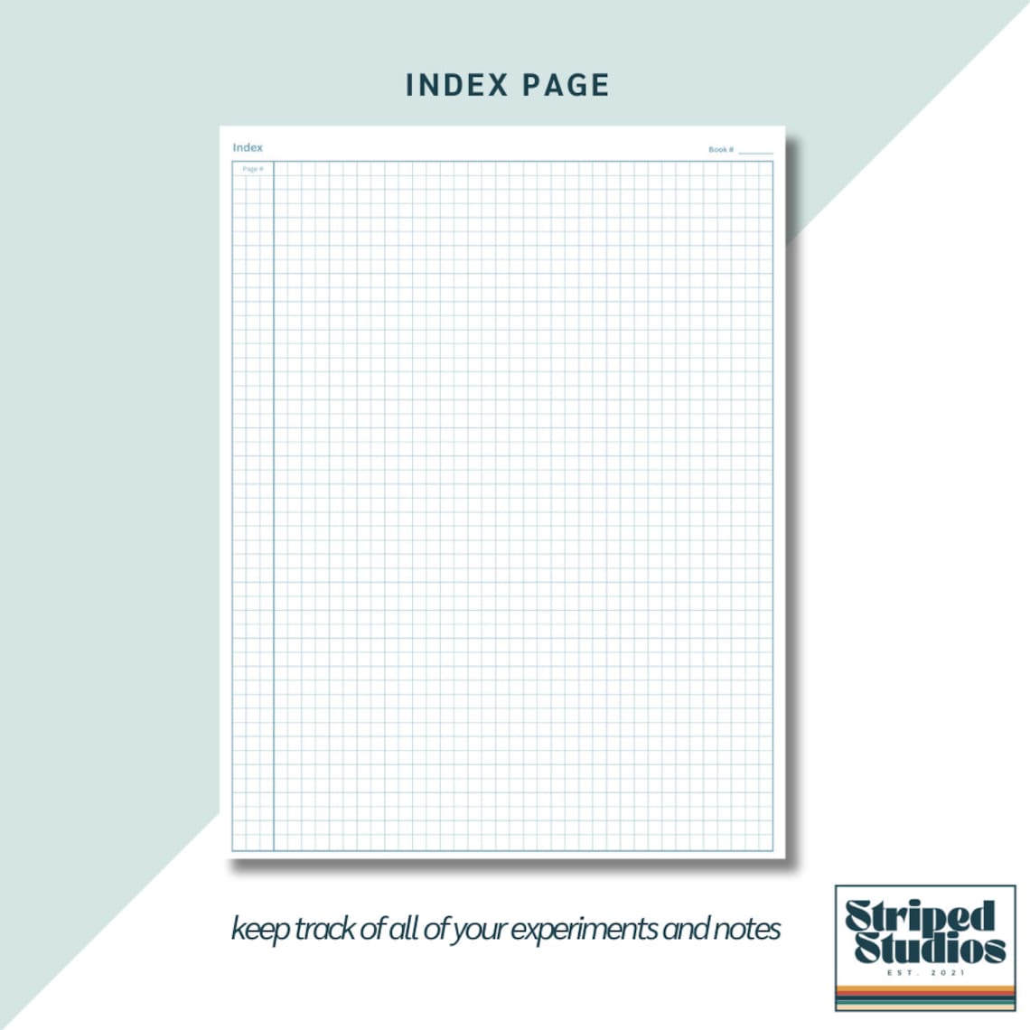 Digital Laboratory Notebook | Template Goodnotes Notability | Research ...