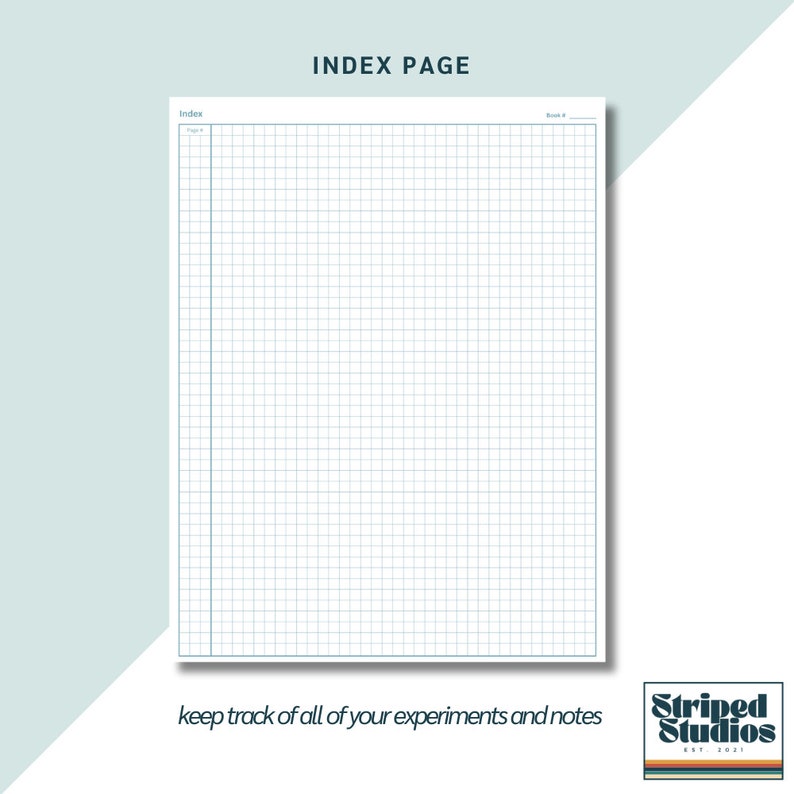 Digital Laboratory Notebook Template Goodnotes Notability Research