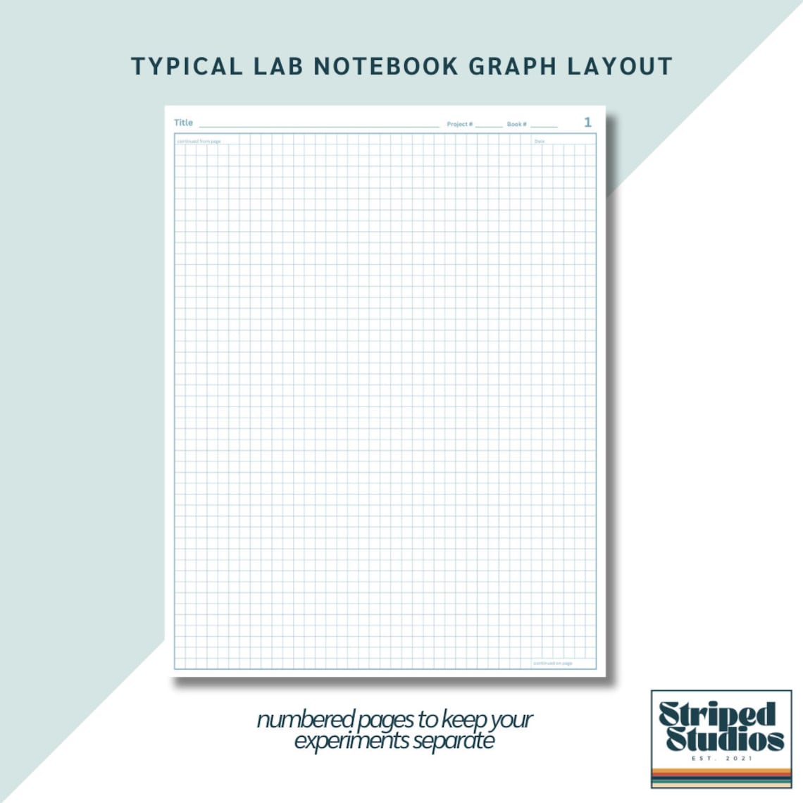 Digital Laboratory Notebook | Template Goodnotes Notability | Research ...