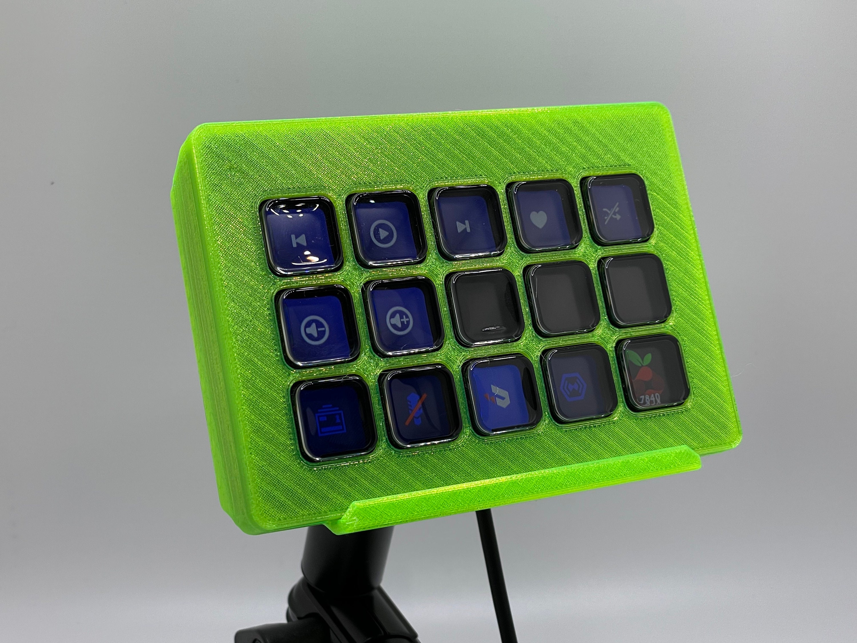 Elgato Stream Deck MK2 Custom Color Faceplate – 3D Printed