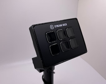 Elgato Stream Deck Mini 3D-Printed Mounting Adapter – 1/4-20 Tripod & Arm Compatible