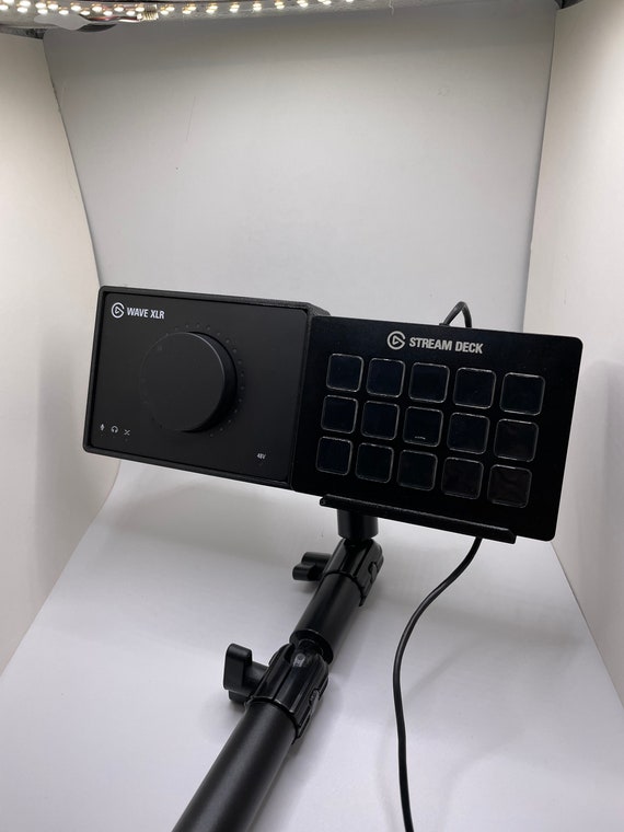 MK2 Stream Deck and Wave XLR Stand 