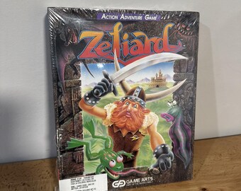Brand New (Factory Sealed) 1990 Zeliard Ms-Dos 3.5" DD EGA Arts Computer PC Game