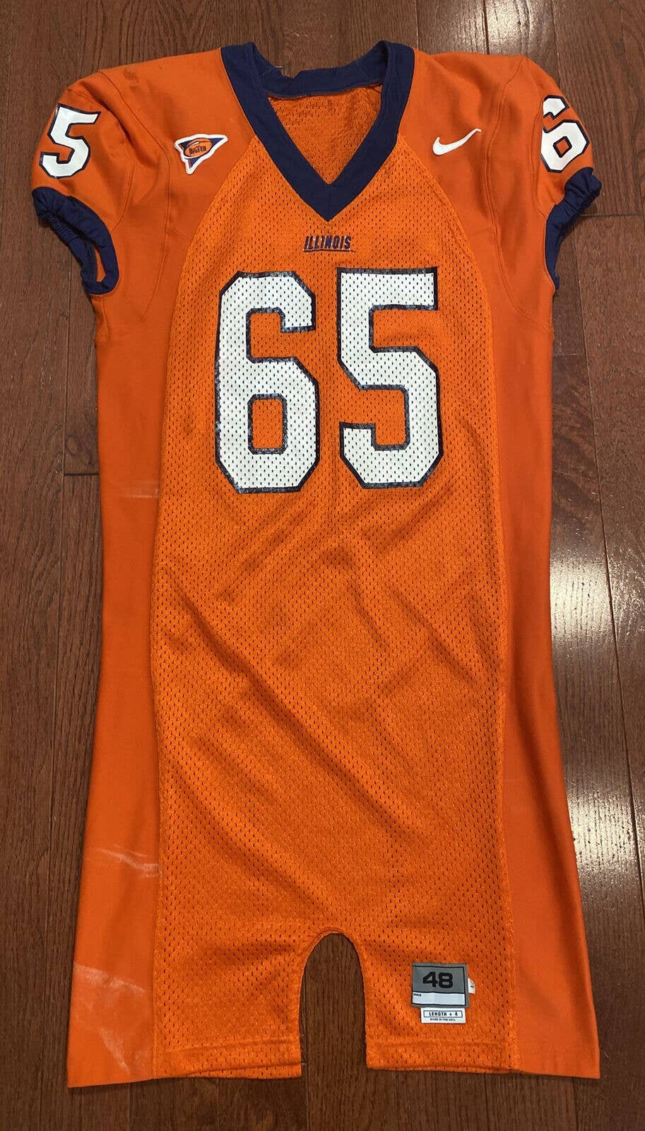 #1 Illinois Fighting Illini GameDay Greats Unisex Lightweight Basketball  Jersey - Orange