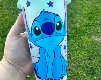 Stitch Cup | Starbucks Stitch Cup | Stitch Cup | Cute Stitch Cup | Stitch Starbucks Cup | Starbucks Cold Cup | Stitch Theme Cup