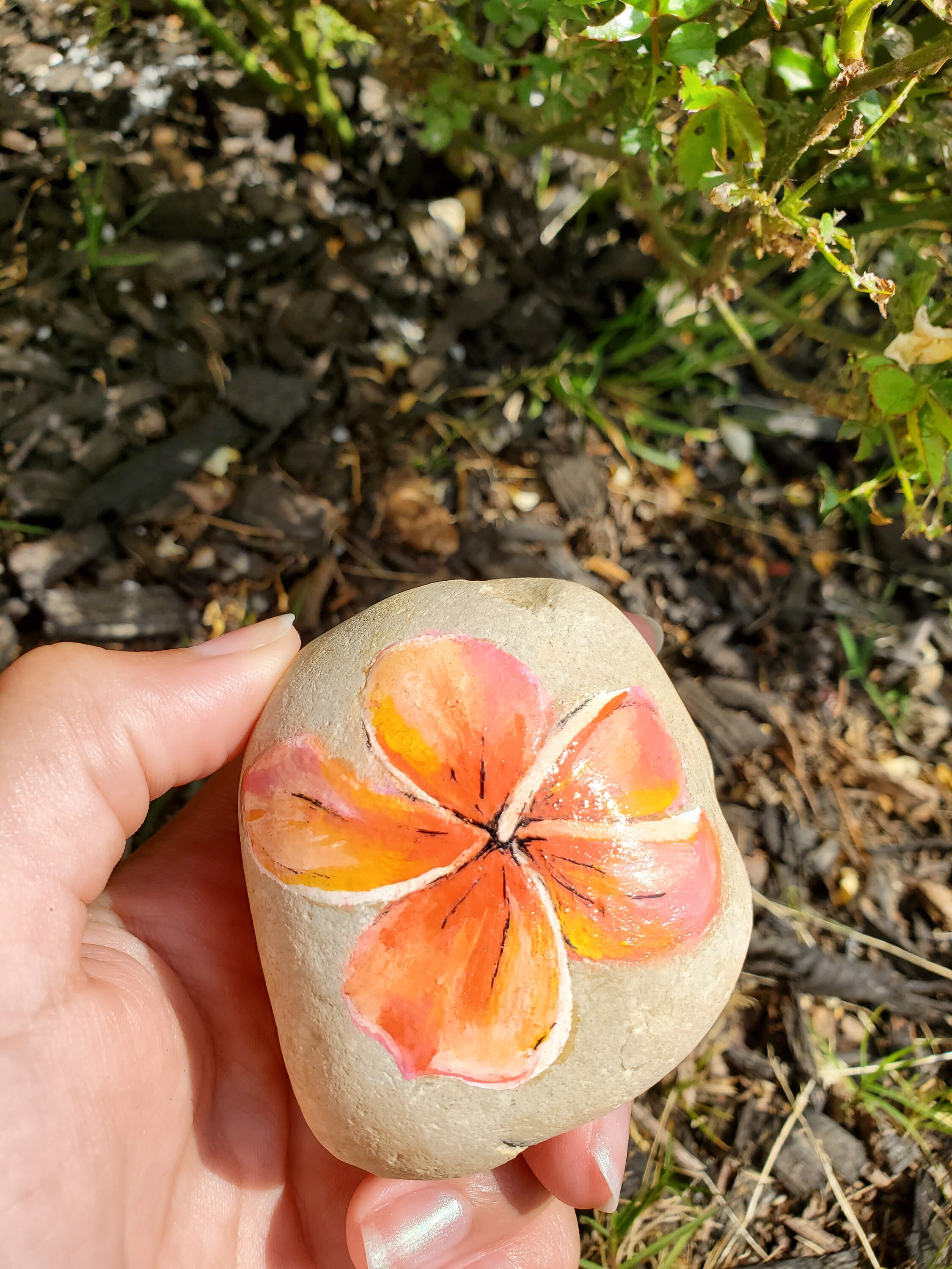 Flower Garden Rock | Etsy