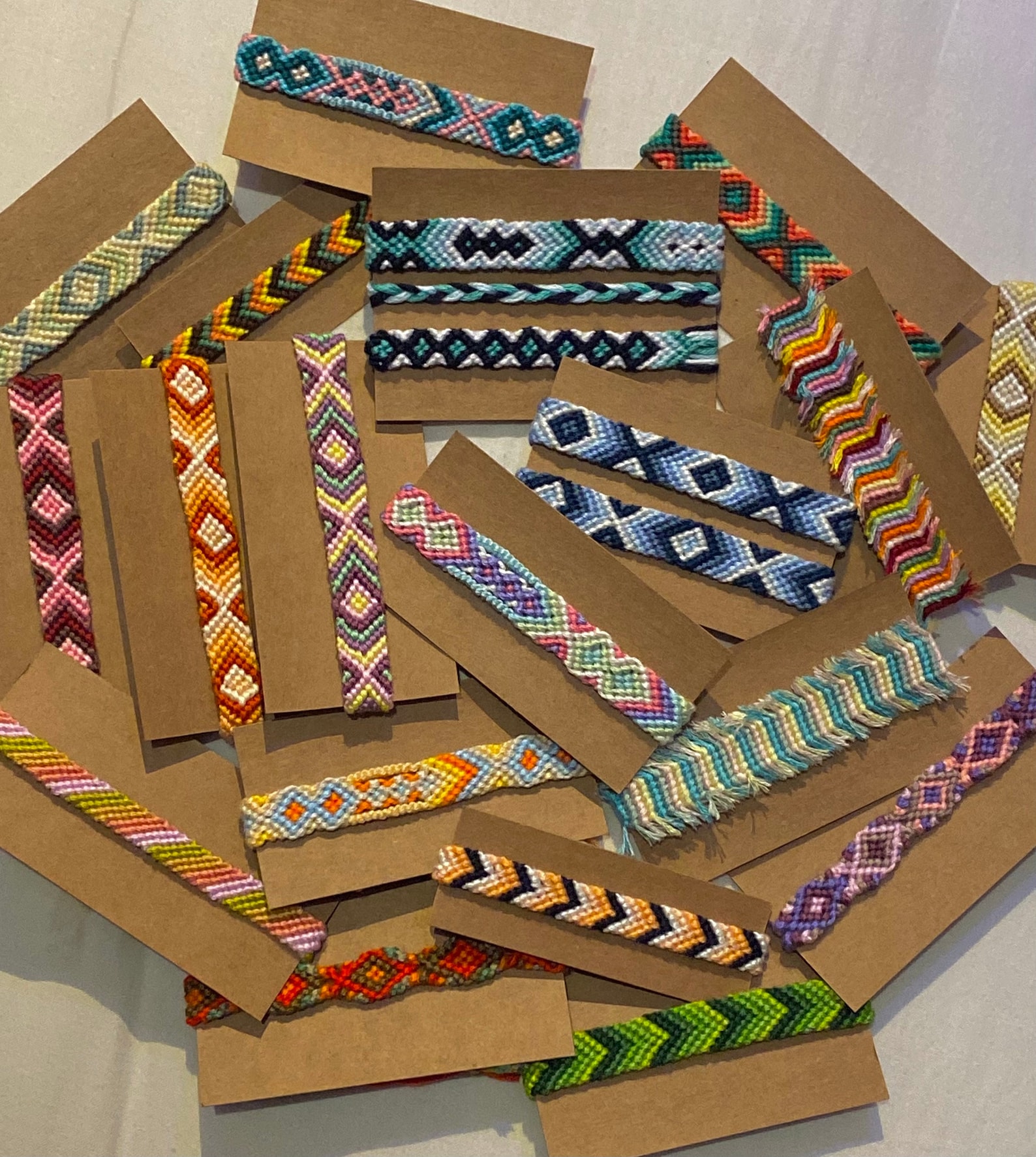 Handmade Friendship Bracelet Outer Banks Style Adjustable Etsy