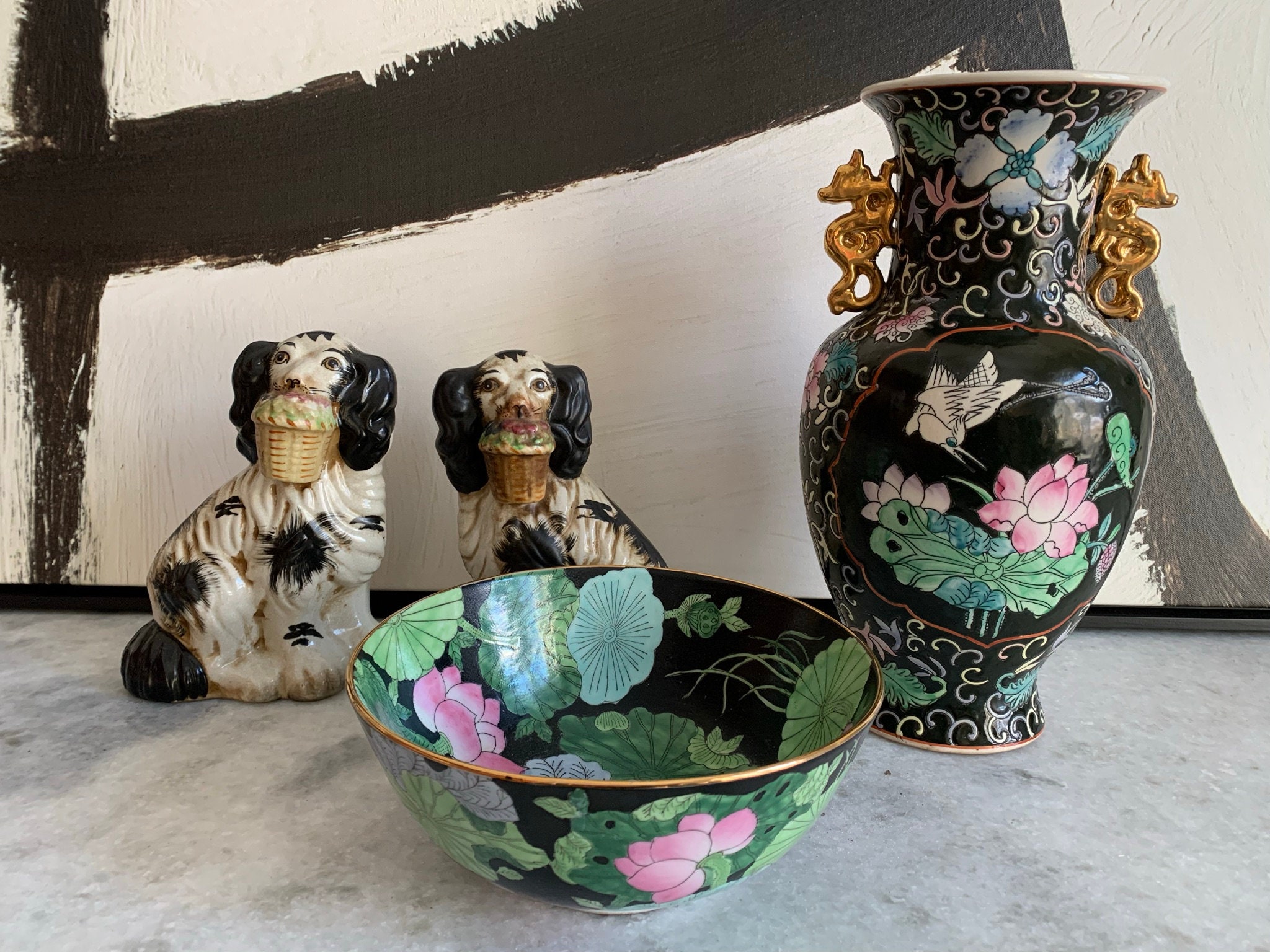 完売 京都 鉄の花瓶 茶釜 壺 〜侘び寂び〜 茶色（安い古い茶釜の通販 工芸品
