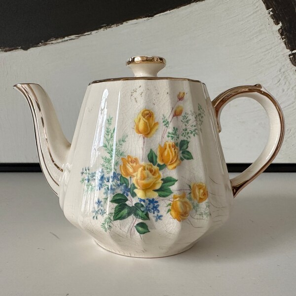 Rose Teapot Etsy