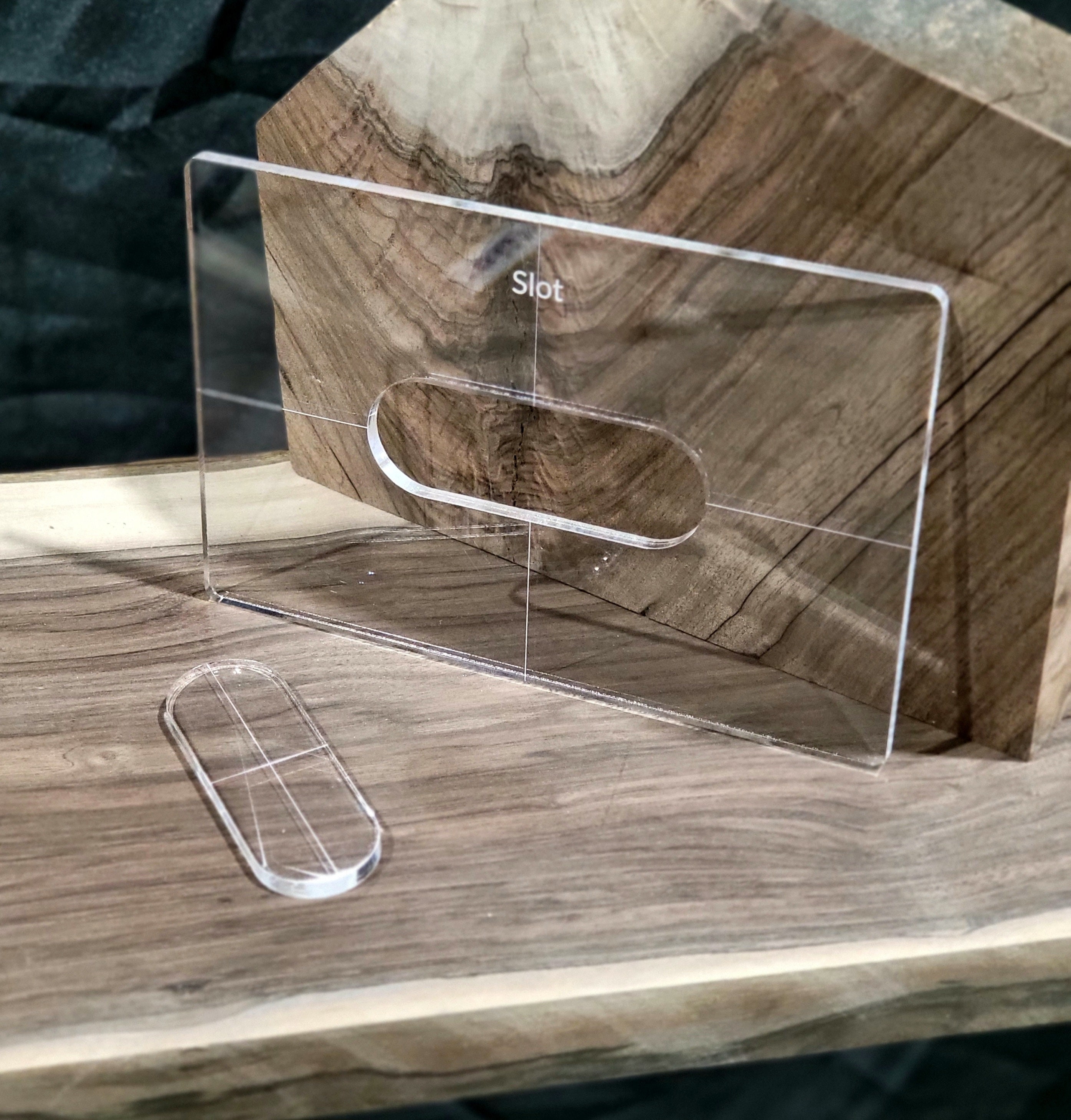 Laser Cut Router Templets or Jigs for Woodworking. Bowtie, Barbell, and ...