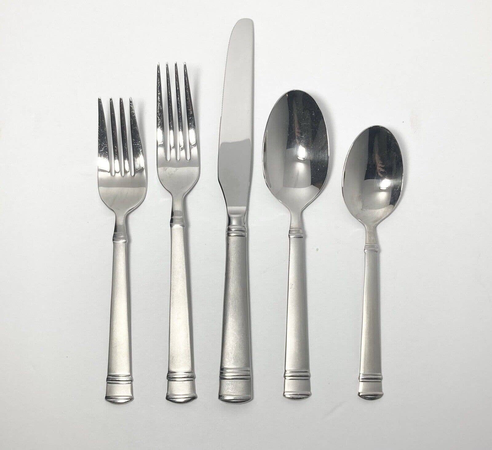 Oneida tiramisu 63piece Stainless 18/10 Flatware Set, Frosted Etsy