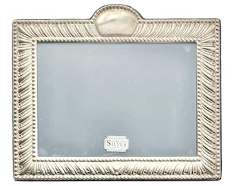 1974 Carr’s of Sheffield .925 Sterling Silver Hallmarked Picture Frame 8”X9.5”