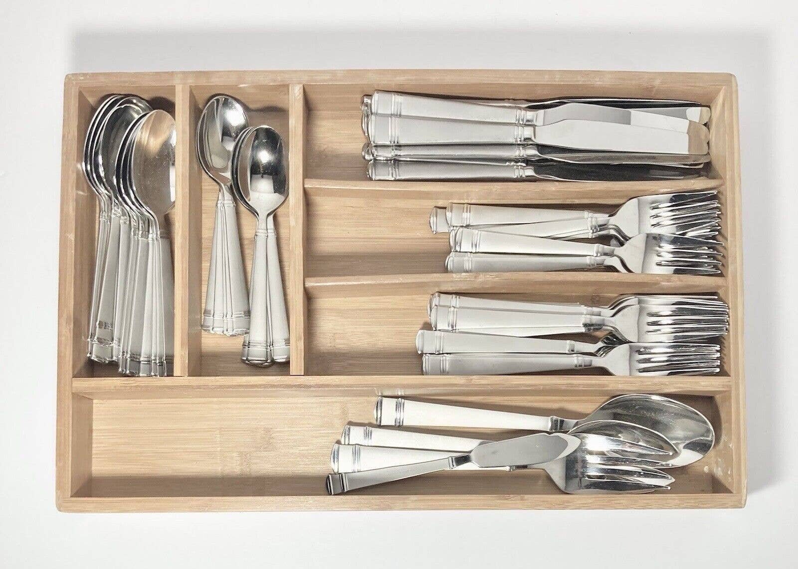 Oneida tiramisu 63piece Stainless 18/10 Flatware Set, Frosted Etsy