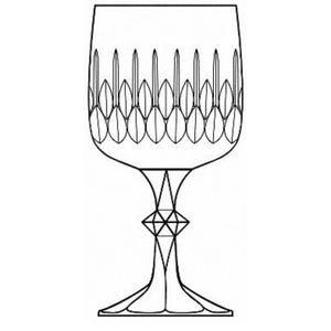 Schott-Zwiesel “Flamenco” Set of 4 Crystal Water Glasses 6 3/4” 12oz image 4