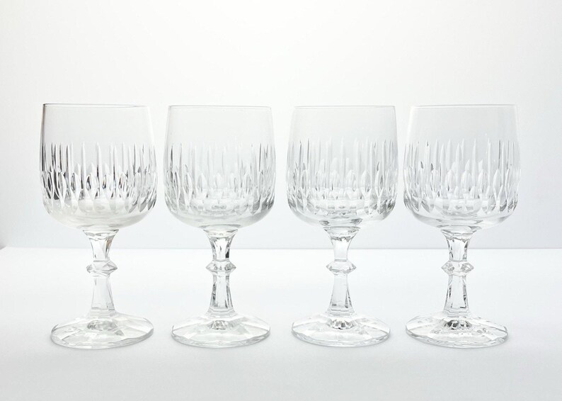 Schott-Zwiesel “Flamenco” Set of 4 Crystal Water Glasses 6 3/4” 12oz image 2