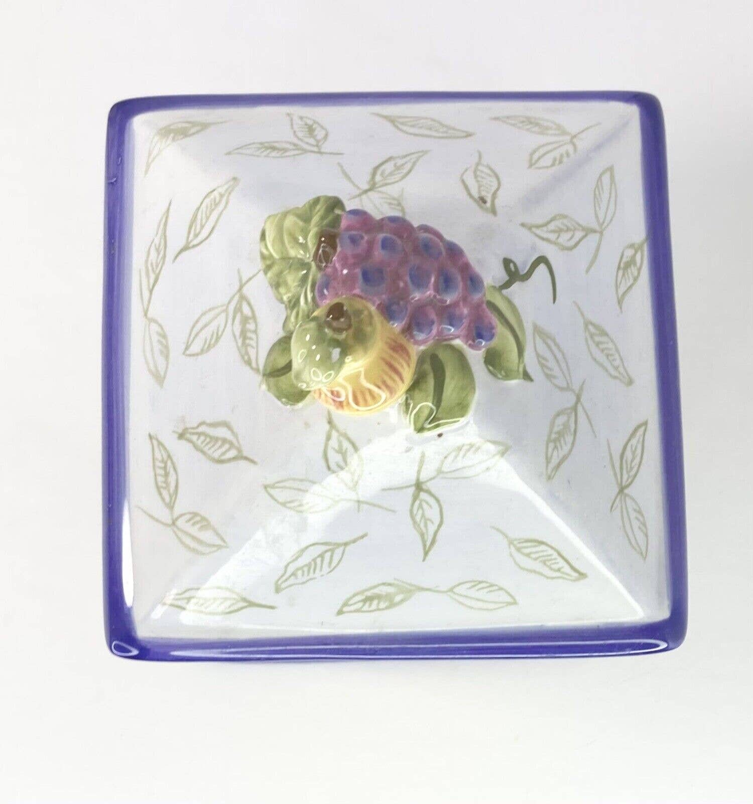 Zrike TUSCAN FRUIT Set of 3 Square Matching Canister Set Etsy