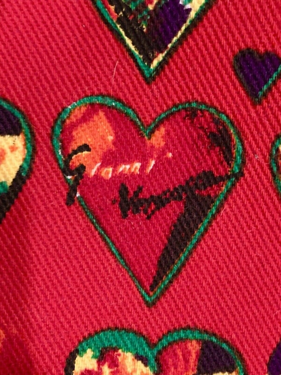 1997 Vintage Authentic Gianni Versace Red Heart C… - image 8