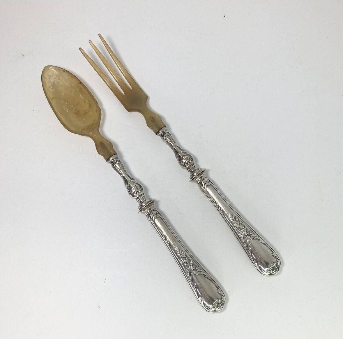 Christofle Silverplate Flatware Set in Marly Pattern 119 Pieces Gorgeous!