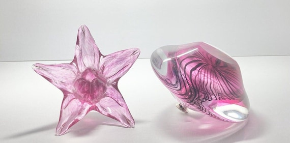 Dale Tiffany Pink Swirl Flower Art Glass Perfume … - image 7
