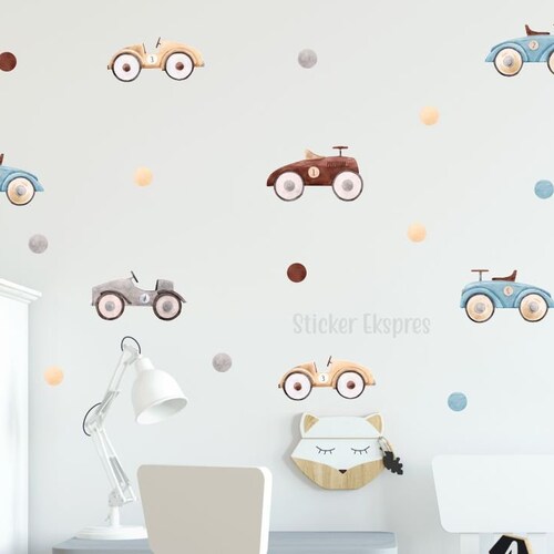 Racing Car Nursery Race Car Vintage Car Baby Room Animal Etsy Hong Kong