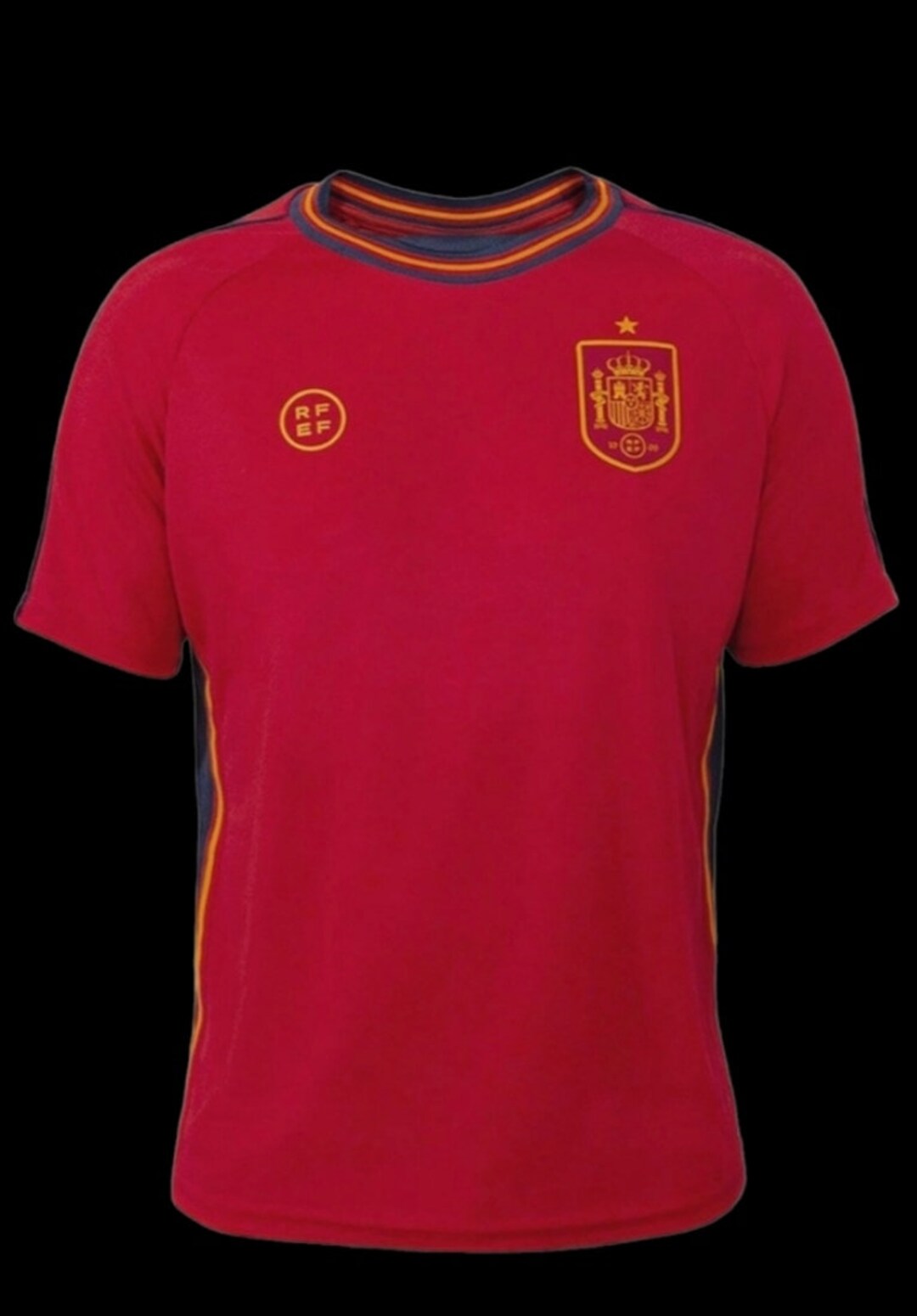 Home Shirt Of The Spanish Soccer Team Etsy