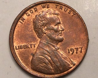 1977 Lincoln Penny